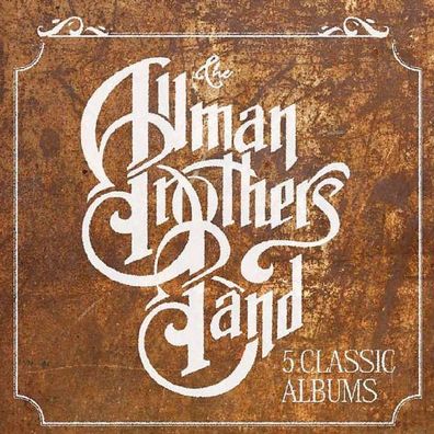 The Allman Brothers Band: 5 Classic Albums - - (CD / Titel: Q-Z)