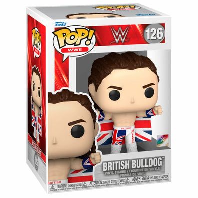 WWE POP! Vinyl Figur British Bulldog 9 cm