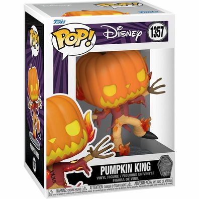 Nightmare before Christmas 30th POP! Disney Vinyl Figur Pumpkin King 9 cm
