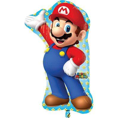 Super Mario Bros. - SuperShape Folienballon Mario 55x83cm