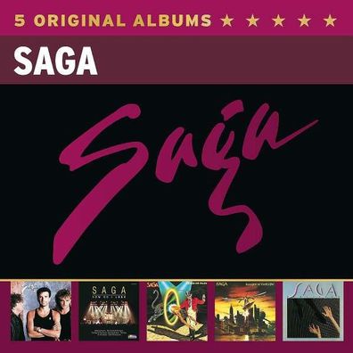 Saga: 5 Original Albums - Polydor 5334369 - (CD / Titel: Q-Z)