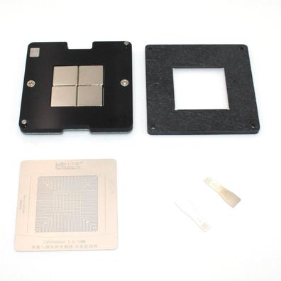 Amaoe magnetische + Positionierplatte BGA Reballing Schablone Magnet CXD90060GG ...