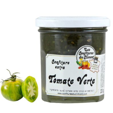 Les Confitures du Climont Grüne Tomaten Konfitüre extra Tomate Verte Extra