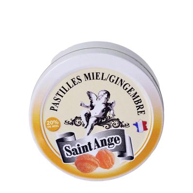 Saint-Ange Pastilles Miel/ Gingembre - Honig/ Ingwer Pastillen aus Frankreich 50g