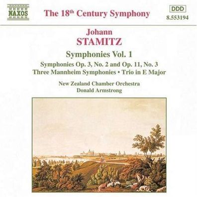 Johann Stamitz (1717-1757): Symphonien Vol.1 - Naxos 0730099419420 - (CD / Titel: ...