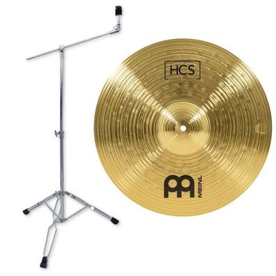 Meinl HCS 16 Crash mit Galgen-Beckenständer