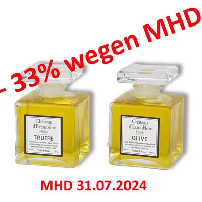 MHD 31.07.2024 Château d’Estoublon Geschenkbox Olivenöl-Duo mit 2 Mini Flacons