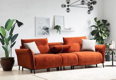 Viersitzer Sofa Couch Luxus Wohnzimmer Designer Modern Möbel Neu