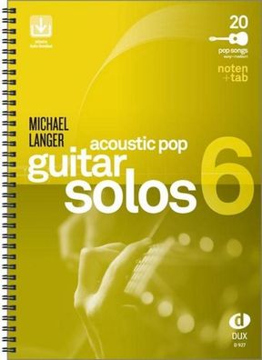 Acoustic Pop Guitar Solos 6, Michael Langer