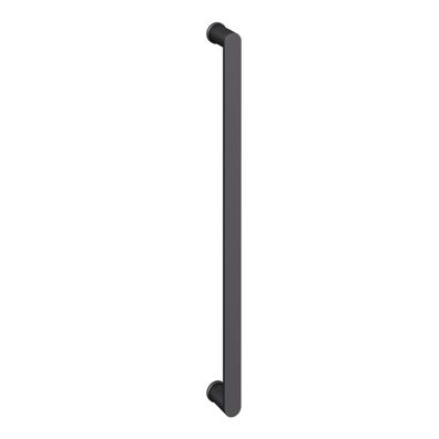 Türgriff gerade 600x30mm Alu gestrahlt schwarz eloxiert,