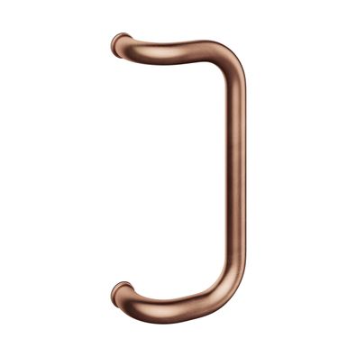 Türgriff 350x30mm Bronze dunkel patiniert gew.,