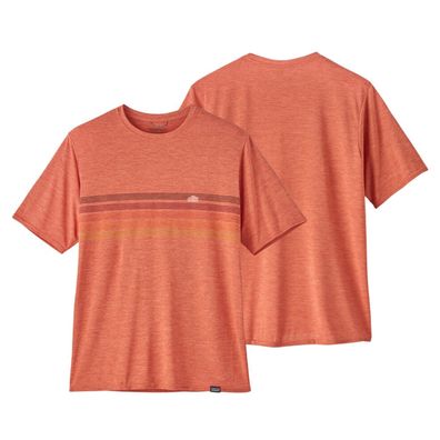 Patagonia Mens Capilene Cool Daily Graphic Shirt - Kurzarm Funktions-Shi...