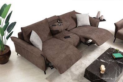 Luxus Sofa Couch Wohnzimmer Viersitzer Polstersofa Modern Designer Neu