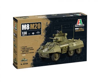 Italeri M8/ M20 Greyhound Panzer 510025759 Maßstab 1:56 Nr. 25759 Bausatz