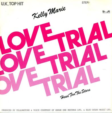 7" Kelly Marie - Love Trial