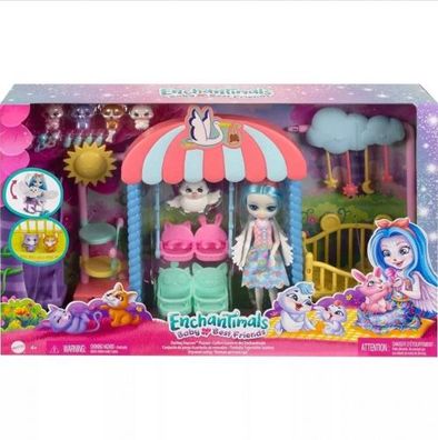 Mattel - Enchantimals Baby Best Friends Darling Daycare - Mattel HLH23 - (Spielwar...