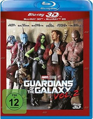 Guardians of the Galaxy #2 (BR) 3D/2D Min: 140/ DD5.1/ WS ersetzt LE - Disney BGY0151