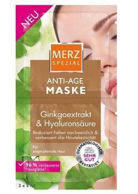 Merz Spezial Anti-Aging Gesichtsmaske, Doppelpack
