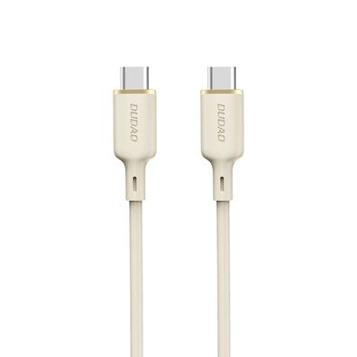 SmartPhone - Ladekabel - Dudao L7SCC USB-C – USB-C-Kabel – Beige Ladekabel 1m / 2m