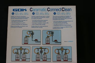 GOK Gasfilter Caramatic ConnectClean, 2Stück