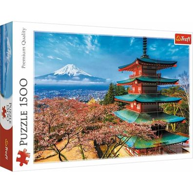 TREFL Puzzle Berg Fuji, Japan 1500 Teile