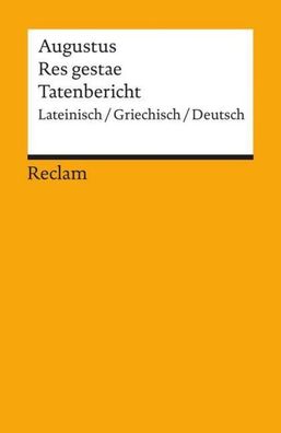 Tatenbericht / Res gestae, Augustus