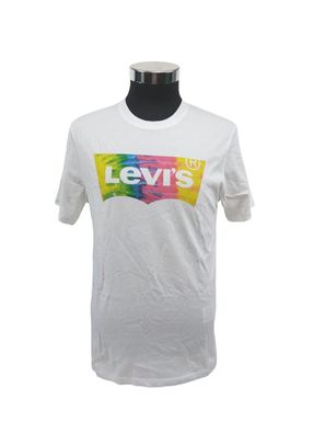 Levi's Graphic T-Shirt weiß in Gr. S Herren Levis Shirt