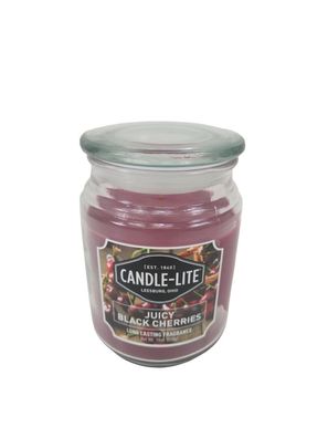 Duftkerze Candle-Lite Juicy Black Cherries 510gr.