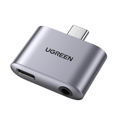 Ugreen CM231 USB-C Mini-Klinken-3,5-mm-Audioadapter – Grau