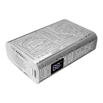 Tragbarer Akku - Dudao K20 USB-A / USB-C Powerbank 10000 mAh 22,5 W – Silber - ...