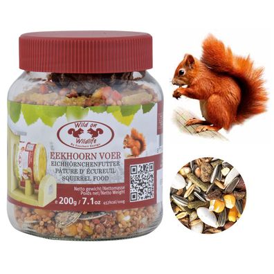 Esschert Design Ungesalzene Erdnussbutter für Eichhörnchen Futter Squirrel Neu ?