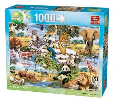 King - Puzzle 1000 Wonders Of The Wild - King - (Spielwaren / Puzzle) ...