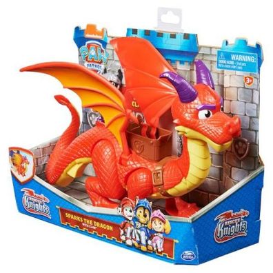 Spin Master - Paw Patrol Rescue Knights Sparks The Dragon With Claw - ...
