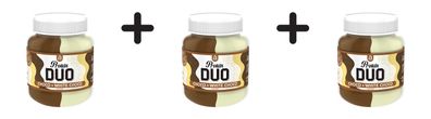 3 x NanoSupps Protein Cream (400g) DUO - Chocolate / White Chocolate