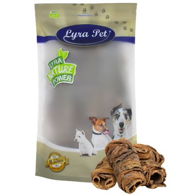 1 - 10 kg Lyra Pet® Wrap aus Rinderlunge und Strossen