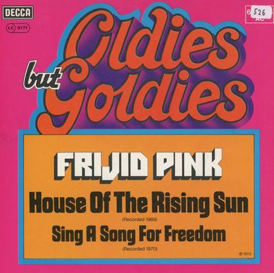 7" Cover Frijid Pink - House of the Rising Sun