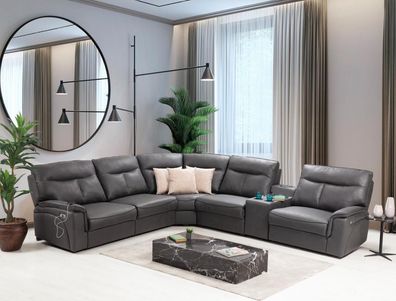 Design Ecksofa L-Form Sofa Couch Luxus Polster Möbel Modern Eckgarnitur Neu
