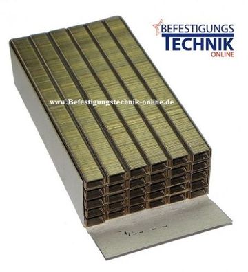 Prebena Klammern VZ14CNK verzinkt 14mm für Regur 23 Rapid R23 R33 Typ 37 Novus H 1,6M