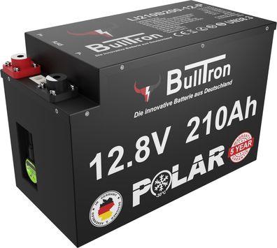 BullTron Polar 210Ah inkl. Smart BMS mit 200A Dauerstrom & Bluetooth App