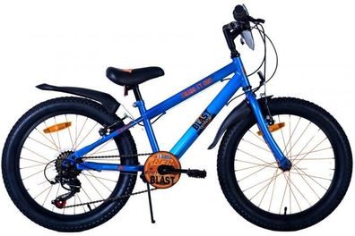 NERF Kinderfahrrad - Jungen - 20 Zoll - Satin Blau - 6 Gang