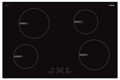 Vestel Induktionskochfeld VEA35706 Kochfeld 78cm autark rahmenlos 80
