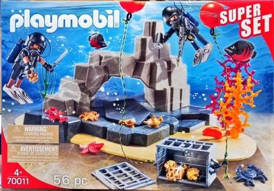 Playmobil 70011 - SuperSet SEK Diving Insert - Playmobil - (Spielwaren / Play Sets)