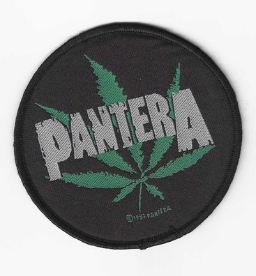 Pantera Leaf gewebter Aufnäher woven Patch 100% offizielles Merch