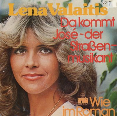 7" Cover Lena Valaitis - Da kommt Jose der Straßenmusikant