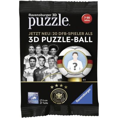 Ravensburger - 3D Puzzle 27 Ball Blindpacks WM 2018 (German) - Ravensburger - (Spie