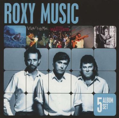 Roxy Music: 5 Album Set - VirginCatalogue - (CD / Titel: # 0-9)