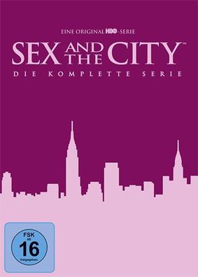 Sex and the City: Die kompl. Serie (DVD) Slipcase, 17DVDs - WARNER HOME 1000729132 -