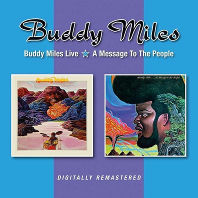 Buddy Miles: Buddy Miles Live / A Message To The People - - (CD / B)