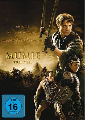 Mumie 1-3, Die (DVD) Trilogie, 3Disc Min: 351/ DD5.1/ WS Neus Cover - Universal Pict