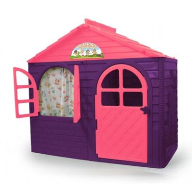 spielhaus Little Home130 x 78 cm lila/ rosa